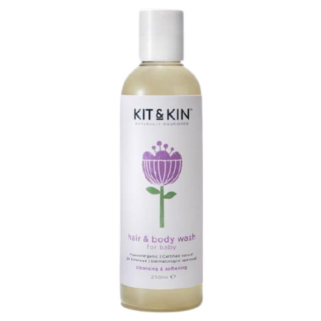 KIT & KIN Vlasový a tělový šampón 250 ml