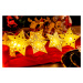 Tutumi Vánoční LED světelný řetěz STARLIT s papírovými hvězdami