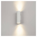 SLV BIG WHITE ENOLA_B, nástěnné svítidlo, QPAR51, kulaté, up/down, bílé, max. 50 W, vč. ozdobnéh