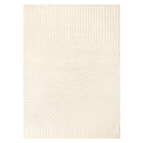 Hector Koberec Isla 120x180 z vlny krémový