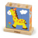 Puzzle kostky Viga 50834 zoo