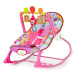 Dětské houpací křeslo ECOTOYS v růžové barvě 3v1