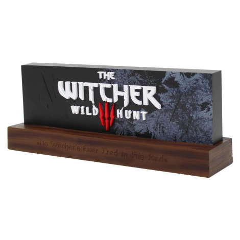 Světlo LED  The Witcher - Wild Hunt Logo 22 cm USB
