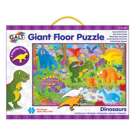 Galt Velké podlahové puzzle Dinosauři 30 dílků