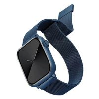 Řemínek UNIQ strap Dante Apple Watch Series 4/5/6/7/SE 38/40/41mm. Stainless Steel cobalt blue (