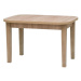 Jídelní rozkládací dřevěný stůl MINI FORTE — 120x85cm (rozklad 160x85), více barev