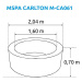 MARIMEX Bazén vířivý MSPA Carlton M-CA061