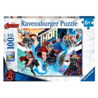 Ravensburger Puzzle 133765 Marvel Hero: Thor 100 Dílků