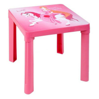Star Plus Dětský zahradní stůl, růžová