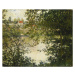 Obrazová reprodukce A View Through the Trees of La Grande Jatte Island, Monet, Claude, 40 × 32.8