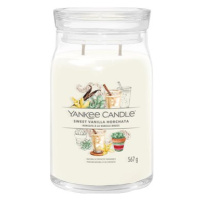 YANKEE CANDLE Signature dva knoty Sweet Vanilla Horchata 567 g