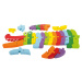 small foot by Legler Small Foot Vkládací puzzle krokodýl ABC