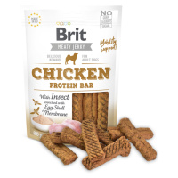 BRIT Jerky Chicken with Insect Protein Bar pamlsky pro psy 80 g