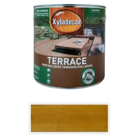 XYLADECOR Terrace - protiskluzová tenkovrstvá lazura na dřevěné terasy 2.5 l Bezbarvá