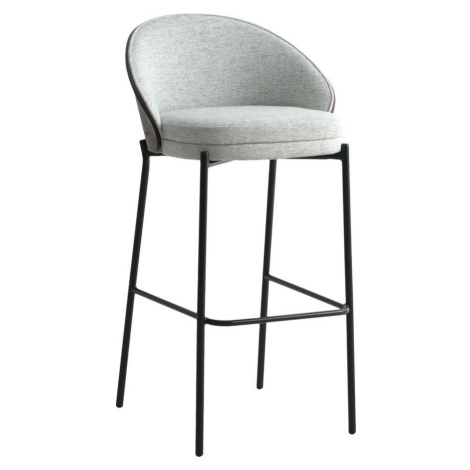 Světle šedé barové židle v sadě 2 ks 98 cm Canelas – House Nordic