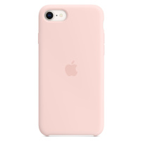 Apple silikonový kryt iPhone SE (2022/2020) křídově růžová
