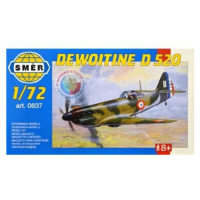 Model Dewoitine D 520 1:72