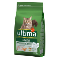 Ultima Cat Adult losos - 3 x 1,5 kg