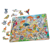 Austrálska fauna FH45 - puzzle z kategorie Naučné puzzle