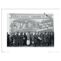 Umělecký tisk Time Life - World's Highest Standard of Living, (80 x 60 cm)