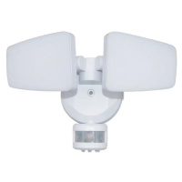 LED Venkovní reflektor se senzorem LED/24W/230V 3000/4000/6000K IP54 bílá