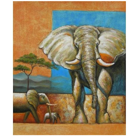 Obraz - Sloni v Africe FOR LIVING