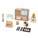 Sada naučných hraček pro miminka 0–6 měsíců - edukativní box