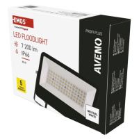 LED reflektor AVENO 48W, černý, neutrální bílá