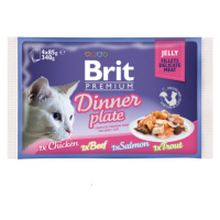 Brit premium kapsičky pro kočky 4x85g
