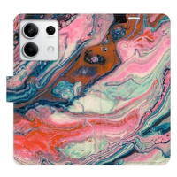 iSaprio flip pouzdro Retro Paint pro Xiaomi Redmi Note 13 5G