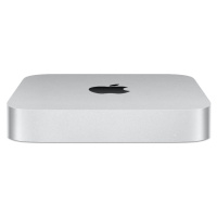 Mac mini, Apple M2 8jádrové CPU, 10jádrové GPU, 8GB, 256GB SSD - stříbrný