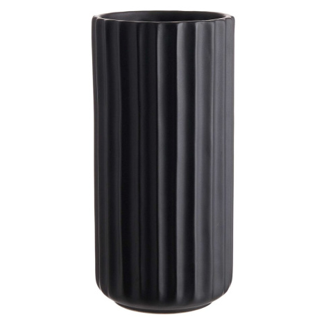LIV Keramická váza 20 cm - černá