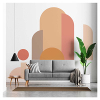 Samolepka na zeď 250x200 cm Abstract Sunset – Ambiance