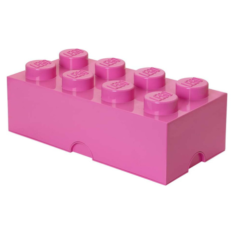 Tmavě růžový úložný box LEGO®