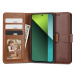 Pouzdro TECH-PROTECT WALLET XIAOMI REDMI NOTE 13 PRO 5G / POCO X6 5G BROWN (5906302300105)