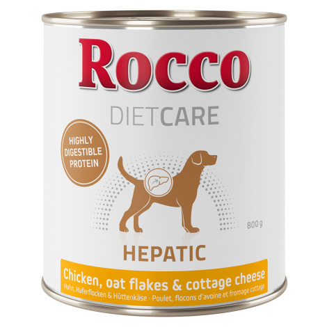 Rocco Diet Care Hepatic kuřecí s ovesnými vločkami a sýrem cottage 800 g 12 x 800 g