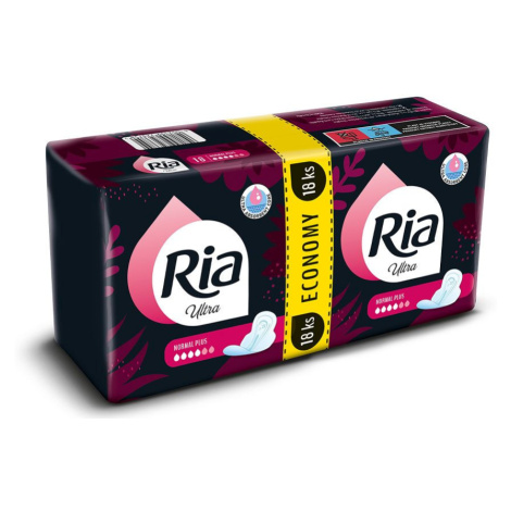 Ria Ultra Normal Plus Economy pack menstruační vložky 18 ks