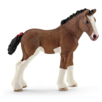 Schleich Zvířátko - hříbě Clydesdaleské