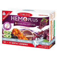 TEREZIA Hemoplus + Kyselina listová 60 kapslí