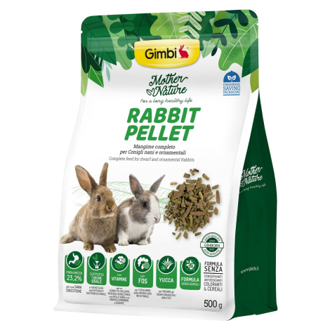 Gimbi Mother Nature Rabbit Pelllet- krmivo pro králíky 500 g Gimborn