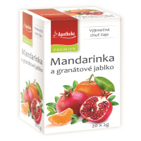 APOTHEKE Mandarinka + granátové jablko čaj 20x2 g