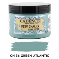 Křídová barva Cadence Very Chalky 150 ml - green atlantic atlantická zelená Aladine