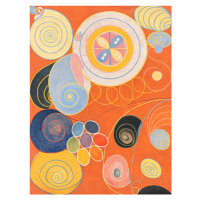 Obrazová reprodukce The 10 Largest No.3 (Orange Abstract) - Hilma af Klint, (30 x 40 cm)
