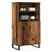 vidaXL Skříň highboard old wood 60 x 36 x 110 cm kompozitní dřevo