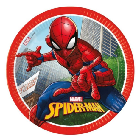 Spiderman Crime Fighter - Talířky papírové  23 cm 8ks Procos