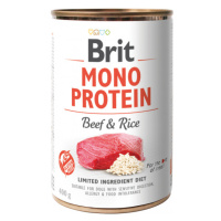 Konzerva Brit Monoprotein Beef & Brown Rice 400g