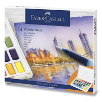 Faber - Castell Vodové barvy s paletou 24 ks