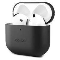 Epico kožený kryt pro Airpods 4/Airpods 4 (ANC) černý Černá