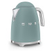 Rychlovarná konvice Smeg 50's style KLF03EGMEU / 2400 W / 1,7 l / matná zelená Varianta: ivi1