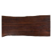 KARE Design Stolová deska Tavola Walnut Baumkante 160x80cm